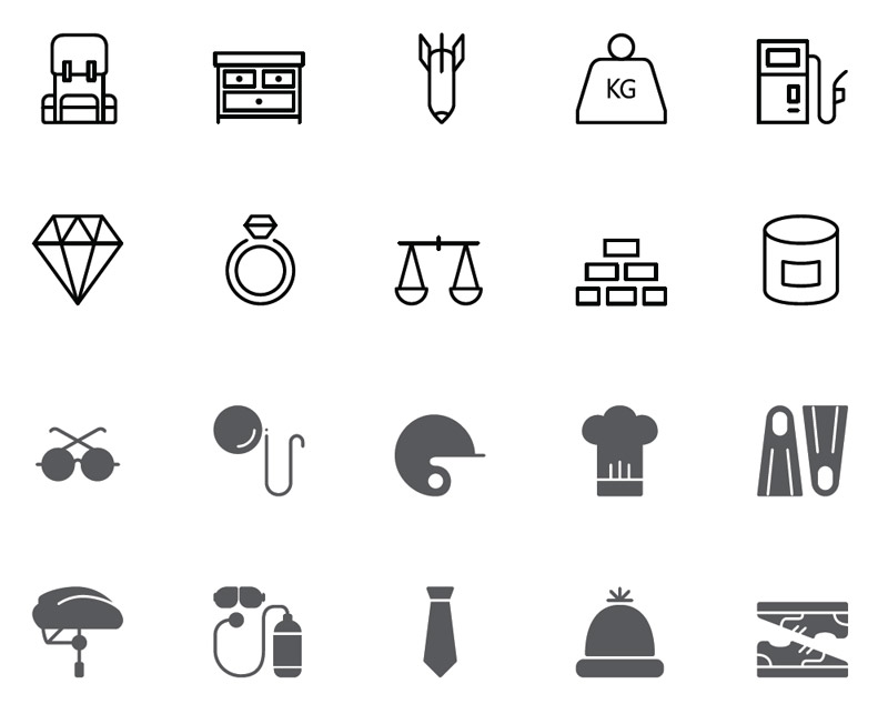 UComm Streamline Icons